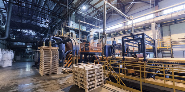 Photo de l'intérieur d'un usine